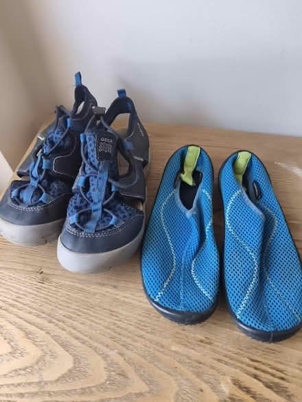 Photo of free Kids sandals+wet shoes - size 13 (Wallington SM6) #1