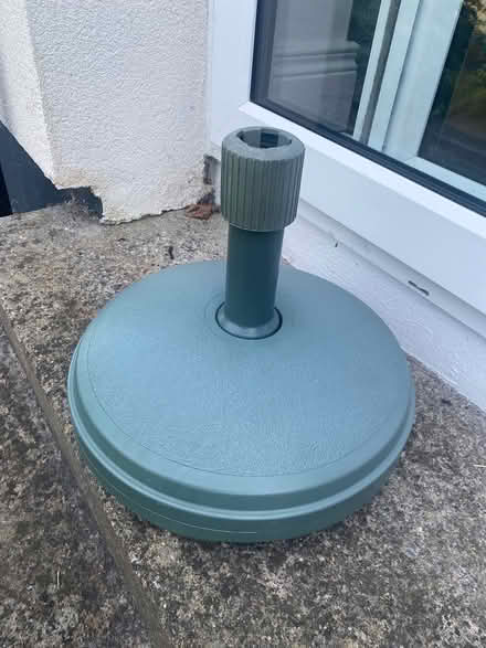 Photo of free Plastic parasol base (Terenure) #1