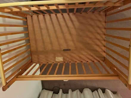 Photo of free Foldable baby crib (Highland Park) #4