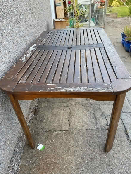 Photo of free Large Garden table (Cornhill AB15) #2