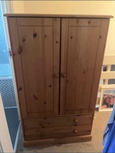 Photo of free Pine wardrobe (Bushey, WD23) #1