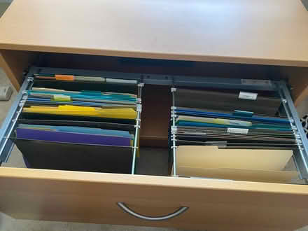 Photo of free Solid wood filing cabinet (King of prussia) #2