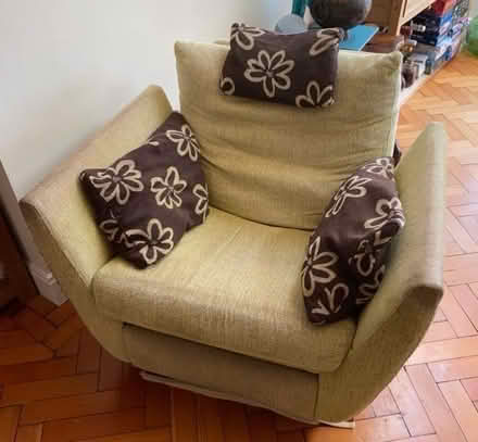 Photo of free Sofa and rocking/swivel chair (Willingdon BN20) #1