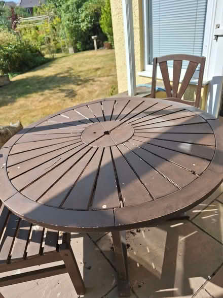 Photo of free Wooden Garden Furniture (Gornhay Cross EX16) #1