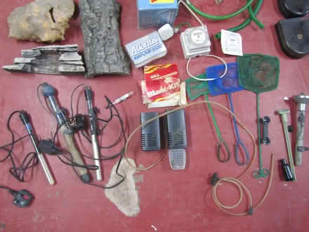 Photo of free Box of aquarium accessories (Yarnton OX5) #1