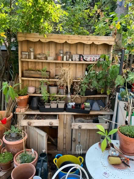 Photo of free Vintage Wooden Dresser/Cabinet (Seven Sisters) #1