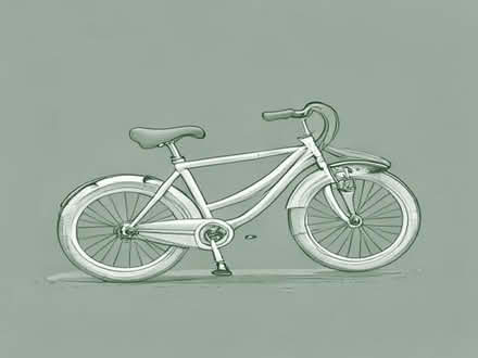 Photo of Girls kids bike with stabilizers (Blyth NE24) #1