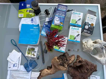 Photo of free Box of Aquarium Accessories (Hextable DA2) #1
