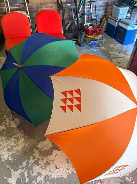 Photo of free 2 large umbrellas (Walton Summit PR5) #2