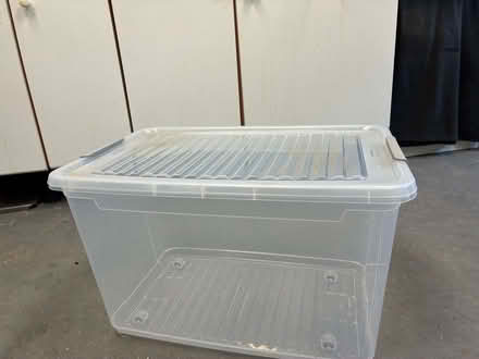 Photo of free Large Plastic Box with Lid (Eaton NR4) #1