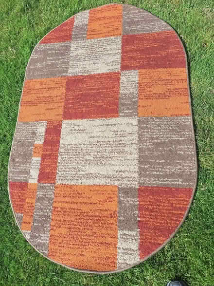 Photo of free Rug orange patches (Wendover HP22) #1