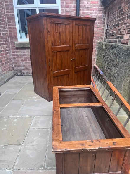 Photo of free Treble Wardrobe Wood (Walkden M28) #1