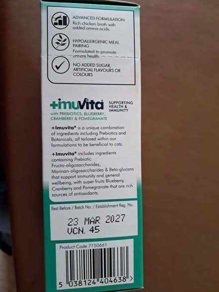 Photo of free Cat food supplement (Rugeley WS15) #2