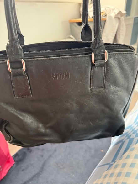 Photo of free Black leather handbag (Tyburn B24) #3