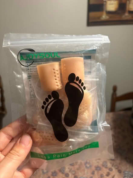 Photo of free Silicon toe protectors (Metro Center) #1