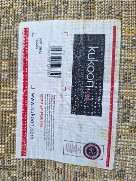Photo of free Rug yellow (Wendover HP22) #1