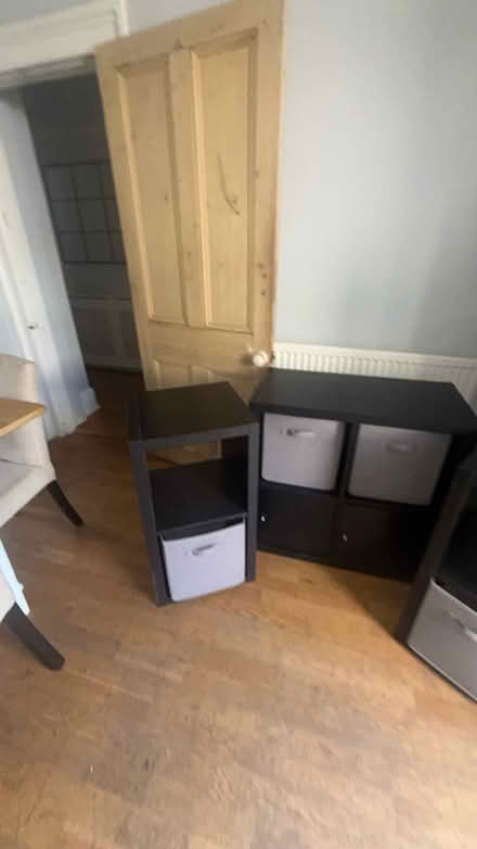 Photo of free Black Cube Storage Unit + Inserts (Greenwich SE10) #1