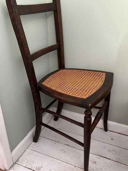 Photo of free Cane chair (Cashes Green, Stroud.) #1