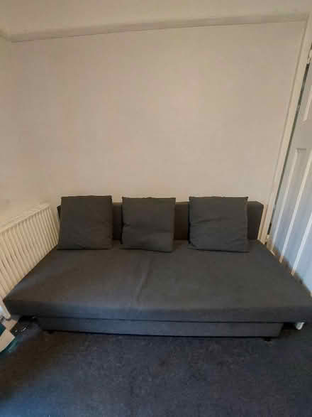 Photo of free Gray sofa bed (Whitton TW3) #1