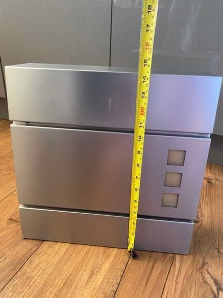 Photo of free Metal wall hung post box (Leckhampton GL53) #3