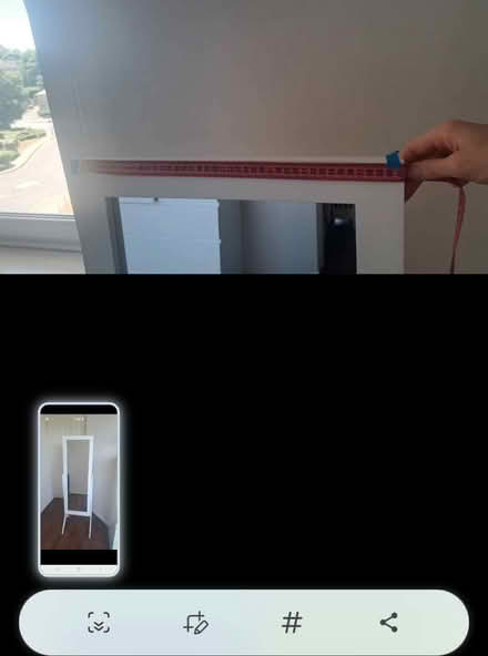Photo of free White mirror (Erith DA8) #2