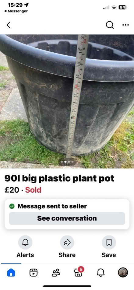 Photo of Very Large Pots/tubs (Maidstone & surrounding ME20) #3
