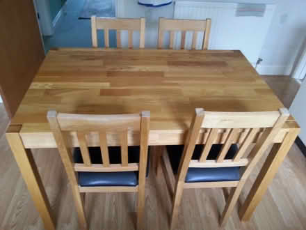 Photo of free Table and chairs (Bawdrip TA7) #1