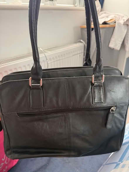Photo of free Black leather handbag (Tyburn B24) #2