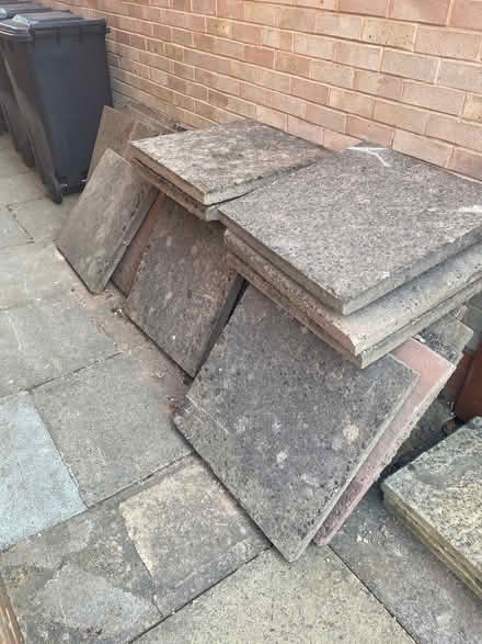 Photo of free 2’x2’ garden slabs (Tidbury Green B47) #1