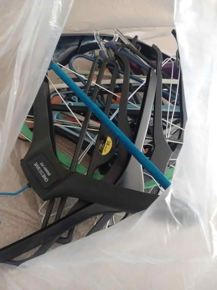Photo of free Clothes hangers (Wendover HP22) #1