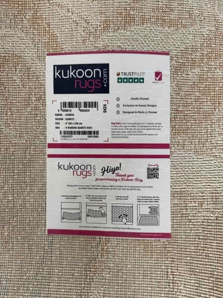 Photo of free Carpet Rug (Allerton BD15) #2