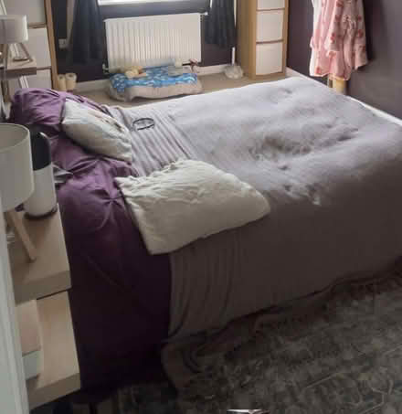 Photo of free Brand New king size bed & headboard (RG2 Shinfield) #2