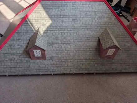 Photo of free A handmade dolls house with dolls and funiture. (Alton GU34) #1