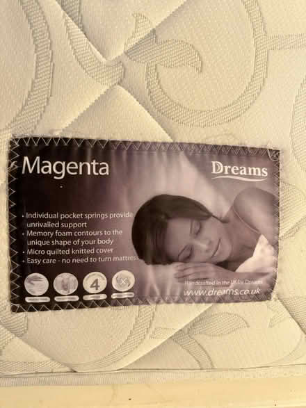 Photo of free Dreams Double Memory Foam Mattress (Hampstead NW6) #1