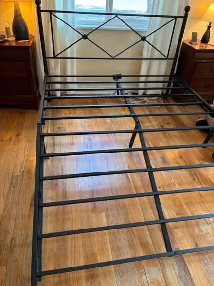 Photo of free Queen-size bed frame (East Nob Hill) #1