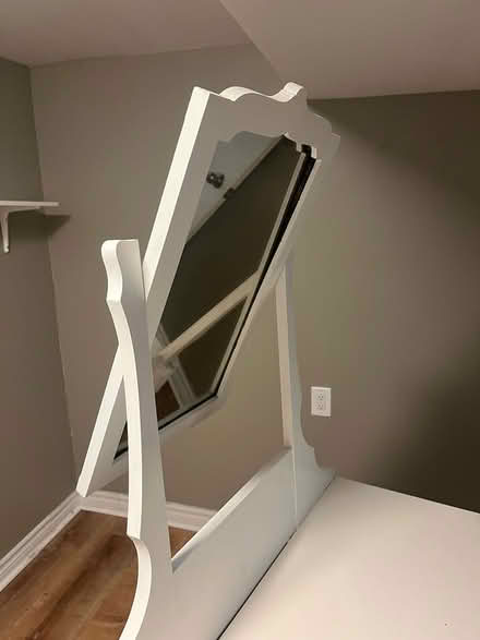 Photo of free Solid wood painted white dresser (Bloor West Village) #2