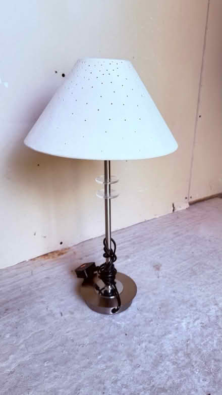 Photo of free Pair of silver lamps (Earls Colne CO6) #1