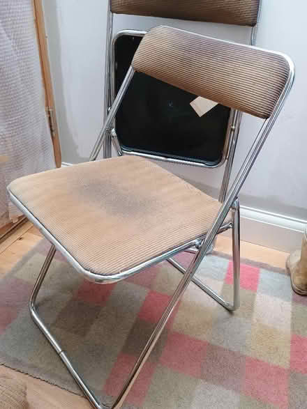 Photo of free Pair of folding chairs (Clewer Green SL4) #1