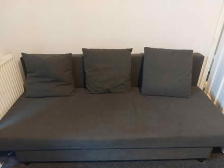 Photo of free Gray sofa bed (Whitton TW3) #4