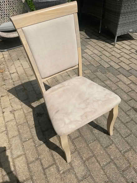 Photo of free 5 dining room chairs (Glenageary, South Dublin) #2