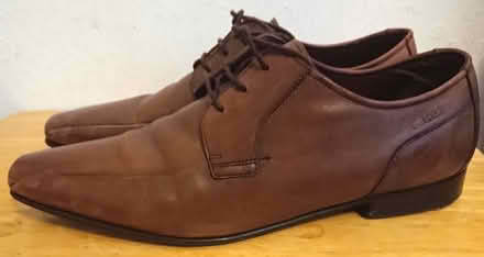 Photo of free Clarks brown leather shoes size 11 (Oxton, Birkenhead CH43) #2