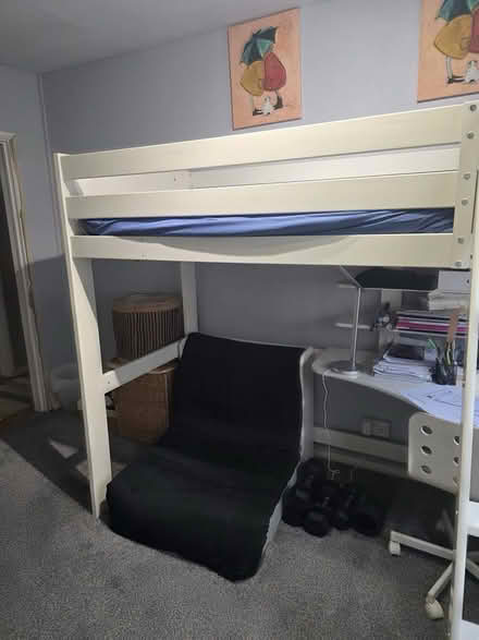 Photo of free Loft bed with study space for (Lu55jd LU5) #3