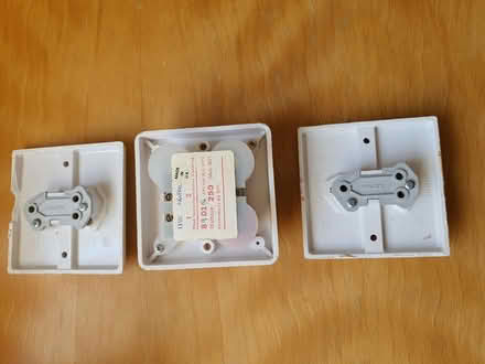 Photo of free 3 Light switches. (Congleton CW12) #2