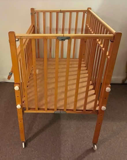 Photo of free Foldable baby crib (Highland Park) #3