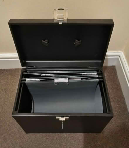 Photo of free Metal A4 File Box (Manor Park E12) #3