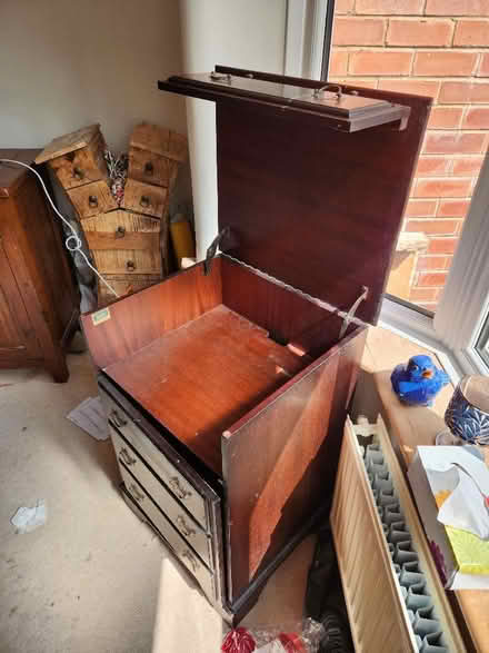 Photo of free Unique solid wood cabinet (Bramhall SK8) #4
