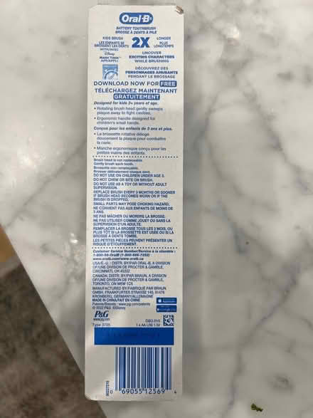 Photo of free Oral B electric toothbrush (Old Town) #2