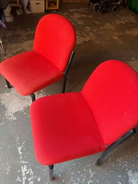 Photo of free Low red upholstered red chairs (Walton Summit PR5) #2