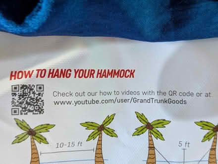 Photo of free Nylon Hammock & Bug Net (New Paltz) #4