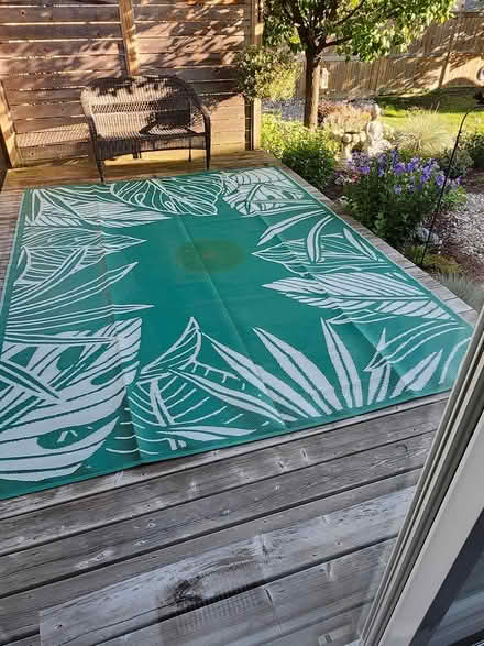 Photo of free Green outdoor rug (Orleans near Petrie Island) #1